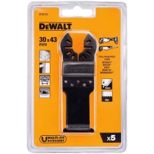 DeWALT DT20725 Brzeszczot do szybkiego cięcia drewna 30x43mm 5szt.