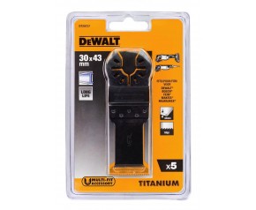 DeWALT DT20727 Brzeszczot z powłoka tytanową 30x43mm 5szt.