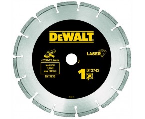 DeWALT DT3743 Tarcza diamentowa segmentowa 230x2,0x22,2mm