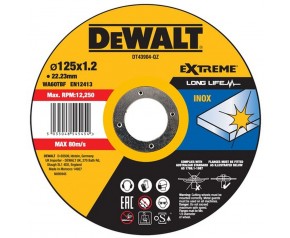 DeWALT DT43904 Tarcza do metalu inox 125 x1.2mm