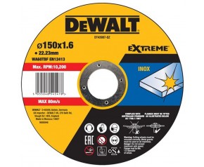 DeWALT DT43907 Stalowa tarcza tnąca, 150 x 1,6 x 22,2 mm