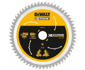 DeWALT DT99573 Tarcze pilarskie do pilarki tarczowej 250 x 30mm 60T