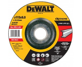 DeWALT DX7921 Tarcza szlifierska do metalu 115x22,2 mm, wypukła