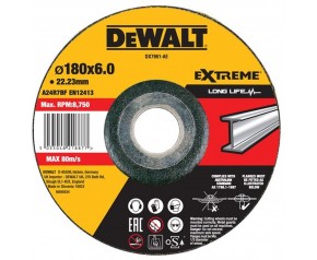 DeWALT DX7961 Tarcza szlifierska do metalu 180x22,2 mm, wypukła