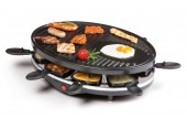 DOMO Raclette grill wolnostojący dla 8 osób, 1200W DO9038G