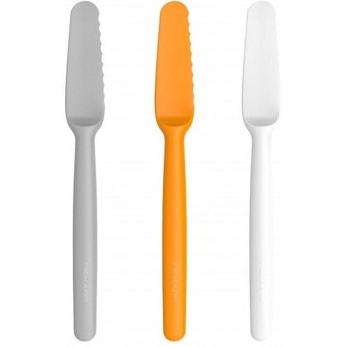 Fiskars Functional Form Zestaw noży do smarowania 3szt., 21,6cm 1016121