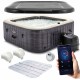 INTEX Pure Spa Greystone Deluxe Hot Tub z systemem wody solnej 28452NP