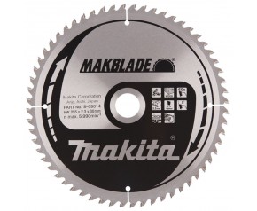 Makita B-32792 Makblade Piła tarczowa z płytkami węglikowymi do drewn 255x30mm, 60Z