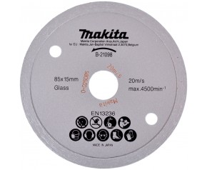 Makita B-21098 tarcza diamentowa 85x15mm z wieńcem ciągłym do szkła i płytek