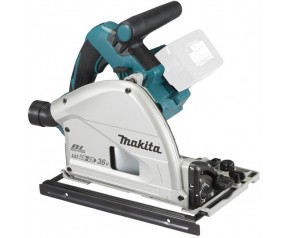 Makita DSP601ZU Akum. ręczna pilarka tarczowa-zagłębiarka 165mm Li-ion LXT 2x18V, bez aku