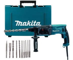 Makita HR2470X16 SDS-Plus Młotowiertarka ( 780W/2,4J)+D-46361