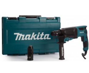 Makita HR2630T Młot udarowy z wymiennym chwytakiem SDS-Plus (800W/2,4J)