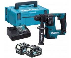 Makita HR140DSMJ Młotowiertarka akumulatorowa SDS-Plus Li-ion CXT (2x4,0Ah/10,8V) MAKPAC