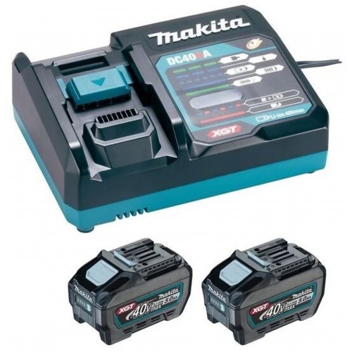 Makita 1911V6-0 Zestaw Li-Ion XGT 40V 2xBL4050F+1xDC40RA