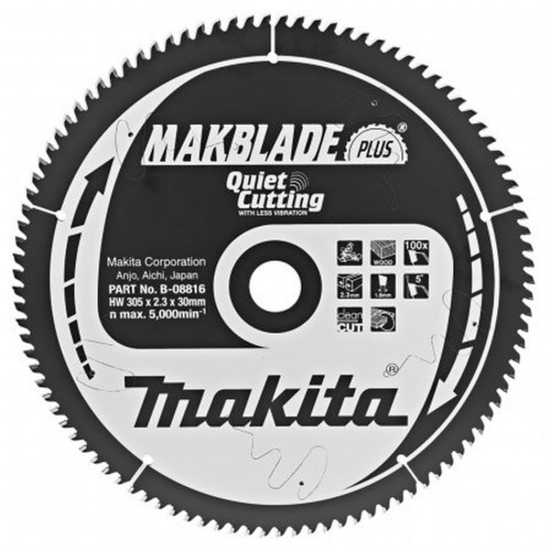 Makita B-08816 Piła zębata do drewna 305x30mm 100 Z