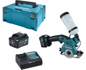 Makita CC301DSMJ Akumulatorowa przecinarka diamentowa 85 mm, CXT (2x4,0Ah/12V) MAKPAC 3