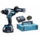 Makita DDF492RTJ Wkrętarka akumulatorowa Li-ion LXT (18V/2x5,0Ah) Makpac
