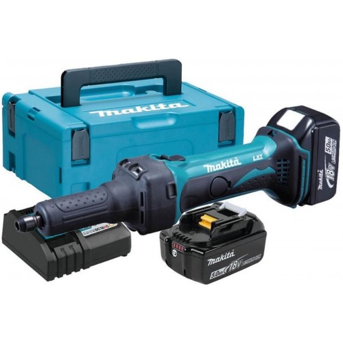 Makita DGD800RTJ Akumulatorowa szlifierka prosta Li-ion LXT 18V/5,0Ah, Makpac