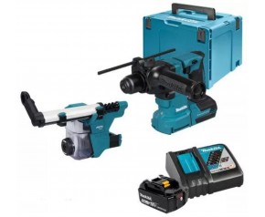 Makita DHR183RTWJ Akumulatorowa młotowiertarka Li-ion LXT 18V/5,0Ah