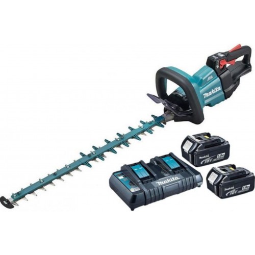 Makita DUH601PTE Aku. Nożyce do żywopłotu 600mm Li-ion LXT 600mm Li-ion LXT (2x5,0Ah/18V)