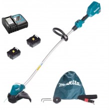 Makita DUR189RFE Akumulatorowa, teleskopowa podkaszarka do trawy Li-ion LXT (18V/2x3,0Ah)