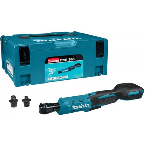 Makita DWR180ZJ Akumulatorowy klucz grzechotkowy 1/4"+3/8" (47,5Nm/18V/bez aku) Makpac