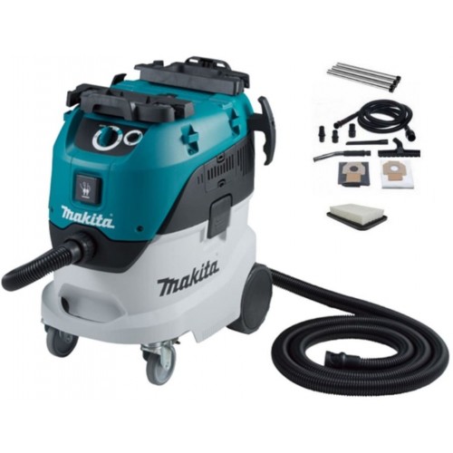 Makita VC4210M Odkurzacz przemysłowy do pracy na sucho/mokro 1200W, klasa M