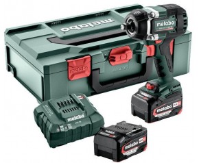 Metabo SSW 18 LTX 800 BL Akumulatorowy klucz udarowy 1/2" (18 V/2x5,2Ah) metaBOX 6024036