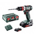 Metabo BS 18 L BL Q Wiertarko-wkrętarka akumulatorowa (60Nm/18V/2x2,0Ah)MetaBOX 602327500