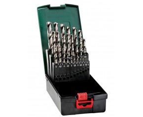 Metabo 25-częściowy zestaw wierteł do metalu HSS-G 627669000