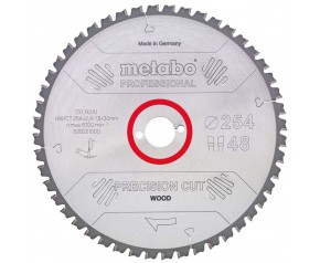 Metabo 628056000 "Precision cut wood - professional" Tarcza tnąca 315x30, z48 wz 15°