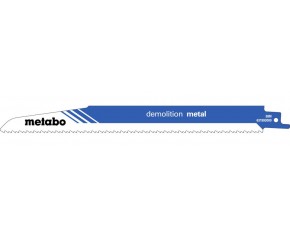 Metabo „Demolition metal" 5 Brzeszczotów szablastych 225 x 1,6 mm 631993000