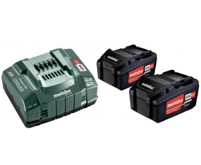 Metabo Zestaw 2 akumulatorów 18 V / 5,2 Ah + ładowarka 685051000