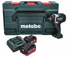 Metabo SSW 18 LTX 800 BLAkumulatorowy klucz udarowy (18V 2x5,5Ah) 602403660