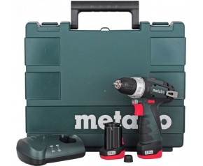 Metabo PowerMaxx BS Basic Wkrętarka akumulatorowa (12V/2x2,0Ah) 600080500