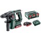 Metabo PowerMaxx BH 12 BL 16 Akumulatorowa młoto-wiertarka (12V/2x4,0Ah) metabox 600207800