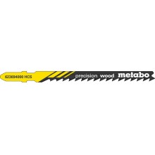 Metabo Brzeszczoty do wyrzynarek „precision wood” 74/ 4,0 mm (5 szt.) 623694000