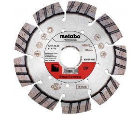 Metabo Diamentowa Tarcza Do Cięcia 125x22,23mm, "CP"Beton " 628571000