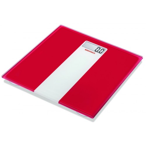 SOEHNLE Waga łazienkowa PINO czerwona 63800 SOEHNLE Waga łazienkowa PINO czerwona 63800