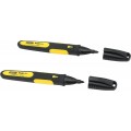 Stanley 0-47-312 FatMax Marker czarny standard, 2szt