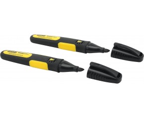 Stanley 0-47-314 FatMax Marker czarny ścięty, 2szt