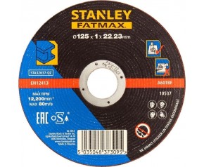 Stanley STA32637-QZ Tarcza do cięcia metalu 125 x 1,0 x 22,2 mm