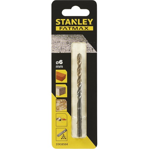 Stanley STA58504 FatMax Wiertło do betonu, kamienia i muru 6,0x100-60mm