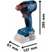 BOSCH GDX 18V-210 C PROFESSIONAL Wkrętarka/klucz udarowy 06019J0201