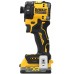 DeWALT DCF870E2T Zakrętarka udarowa PowerStack (1/4"/56Nm/18V/2x1,7Ah) Tstak