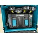 Makita 197970-3 Zestaw Li-ion LXT 18V 4xBL1830B + DC18RD Ładowarka + Makpac 2