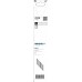 BOSCH PRO Medium-Thick Metal precise S1137BEF Blade, 1,1 x 25 x 225 mm, 5 szt. 2608658994