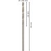 BOSCH Wiertło PRO Metal HSS-G, długość standardowa, 1,9 × 22 × 46 mm, 10 szt. 2608585474